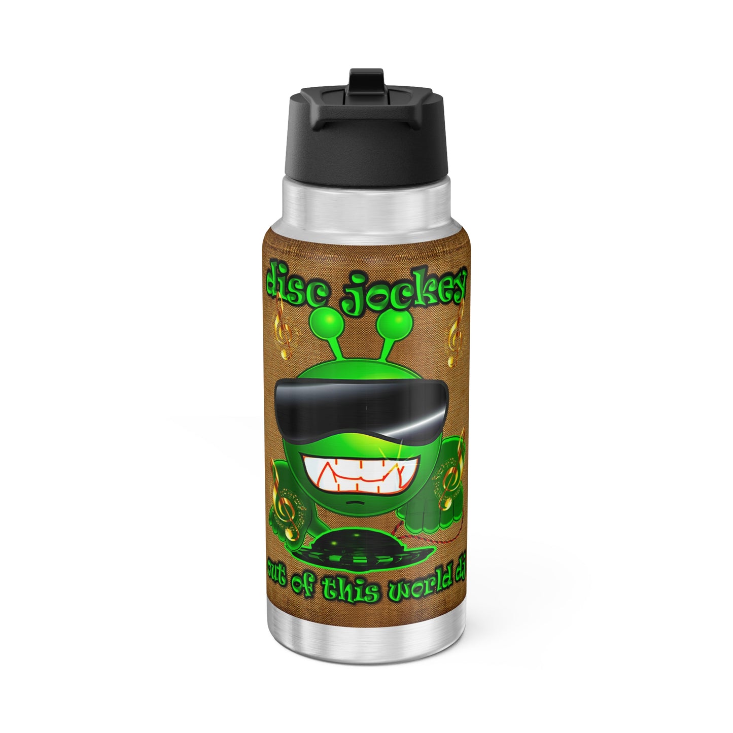 disc jockey - Gator Tumbler, 32oz (brown papyrus)