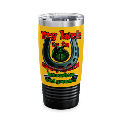 my luck - Ringneck Tumbler, 20oz (yellow)