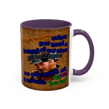 high noon - Accent Mug (brown papyrus)