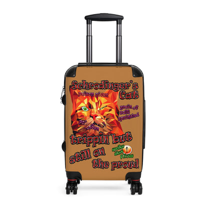 schrodinger's cat - Suitcase (light brown)