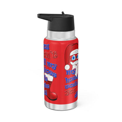santa's shoes - Gator Tumbler, 32oz (red)