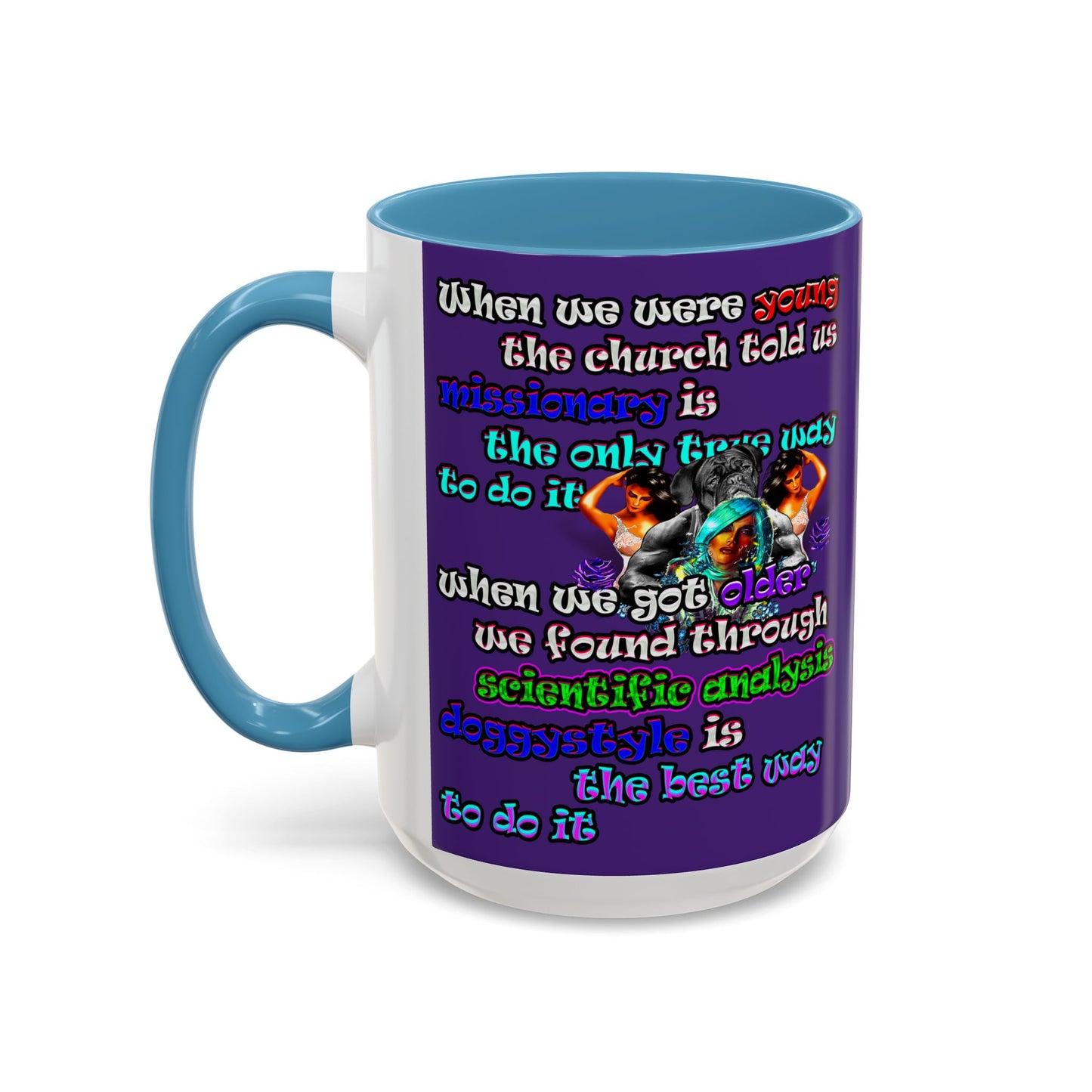 doggystyle - Accent Mug (purple)