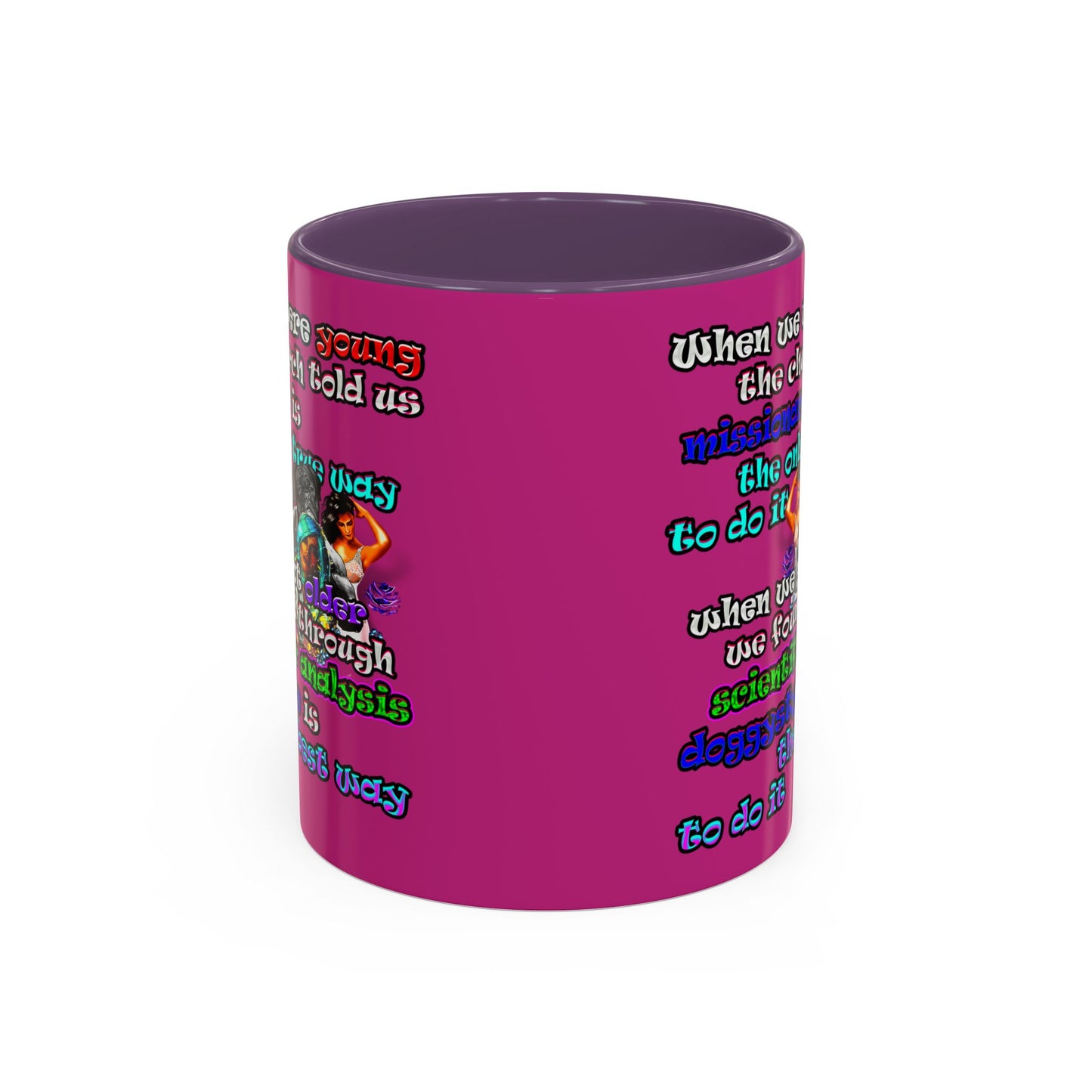doggystyle - Accent Mug (pink)