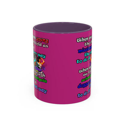 doggystyle - Accent Mug (pink)