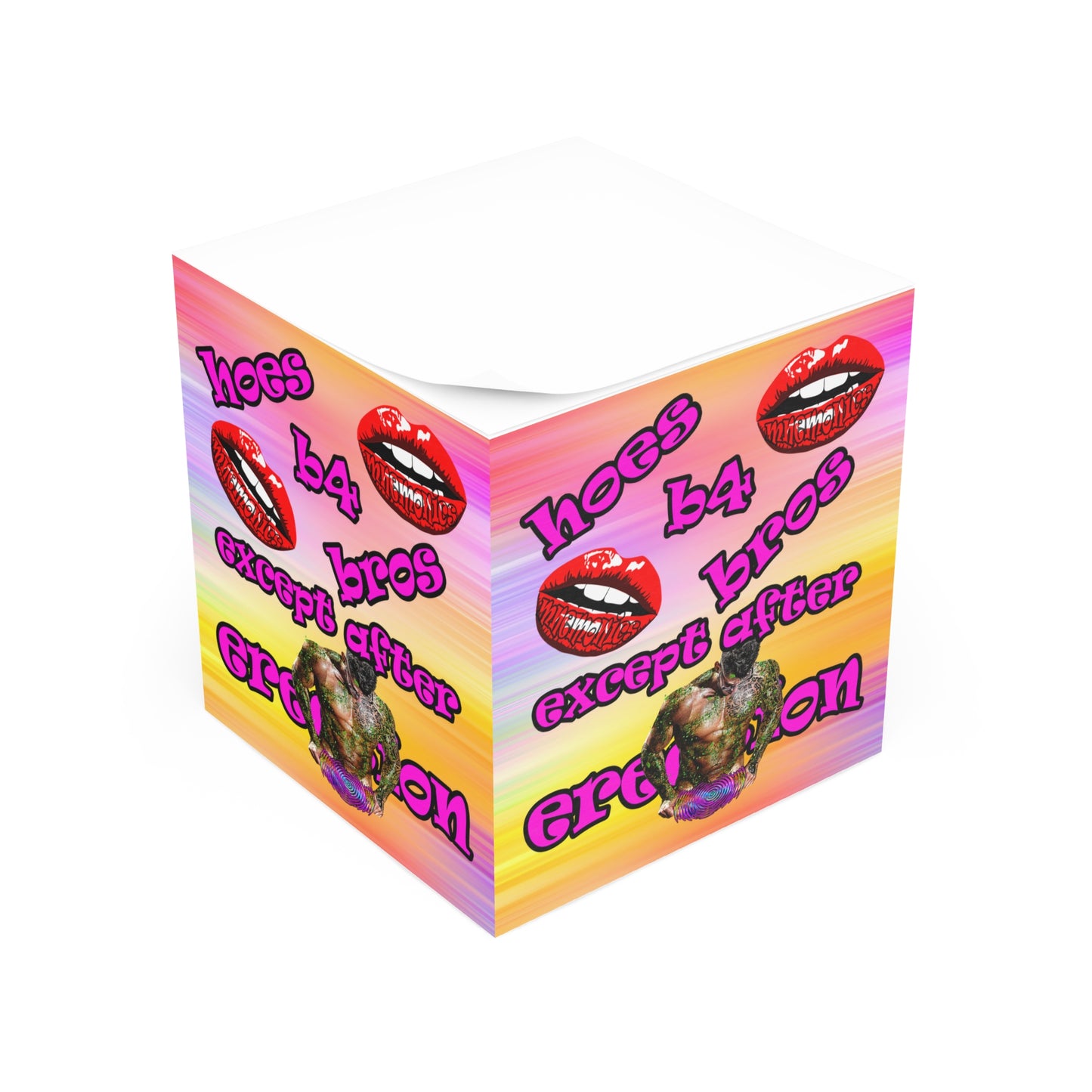hoes b4 bros - note cube (color blur)