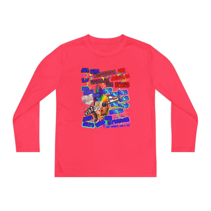drop the beat - Youth Long Sleeve Competitor Tee