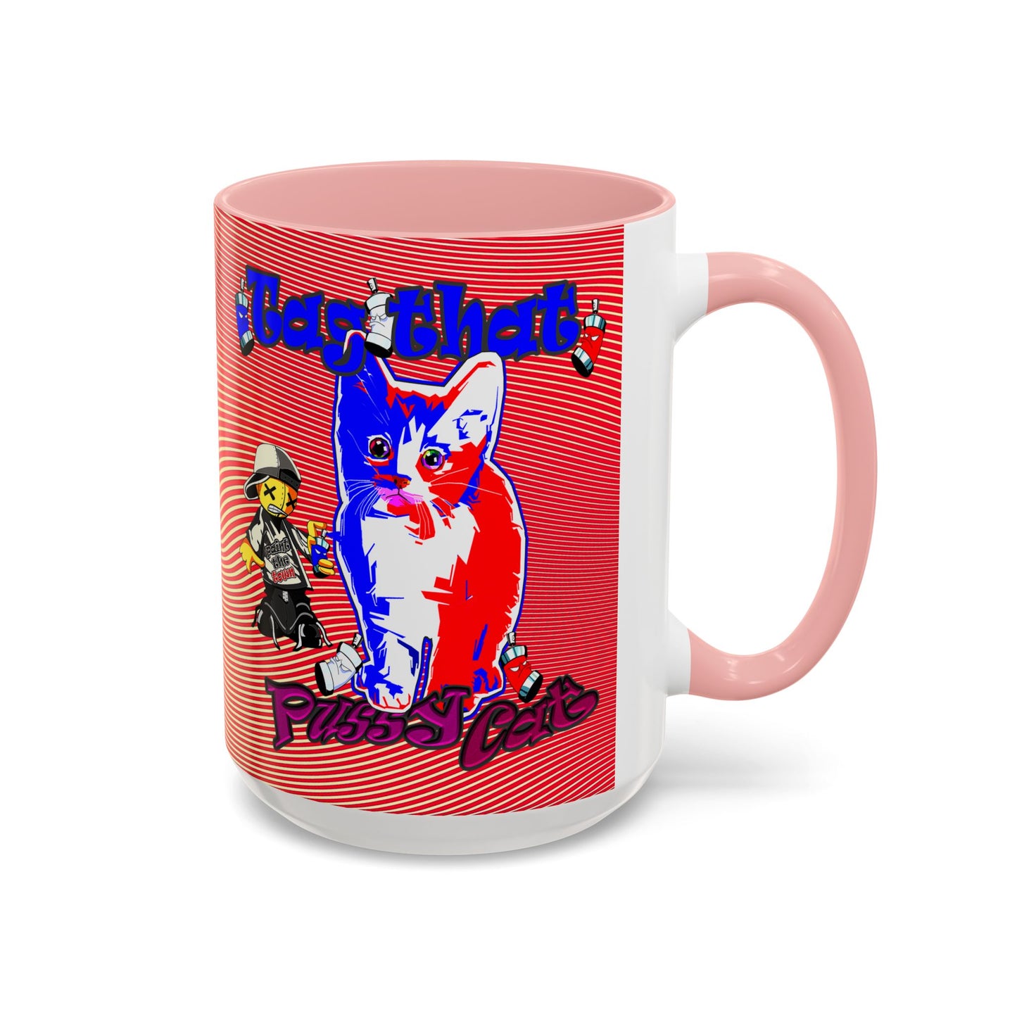 tag that - Accent Mug (yellow-orange wave)