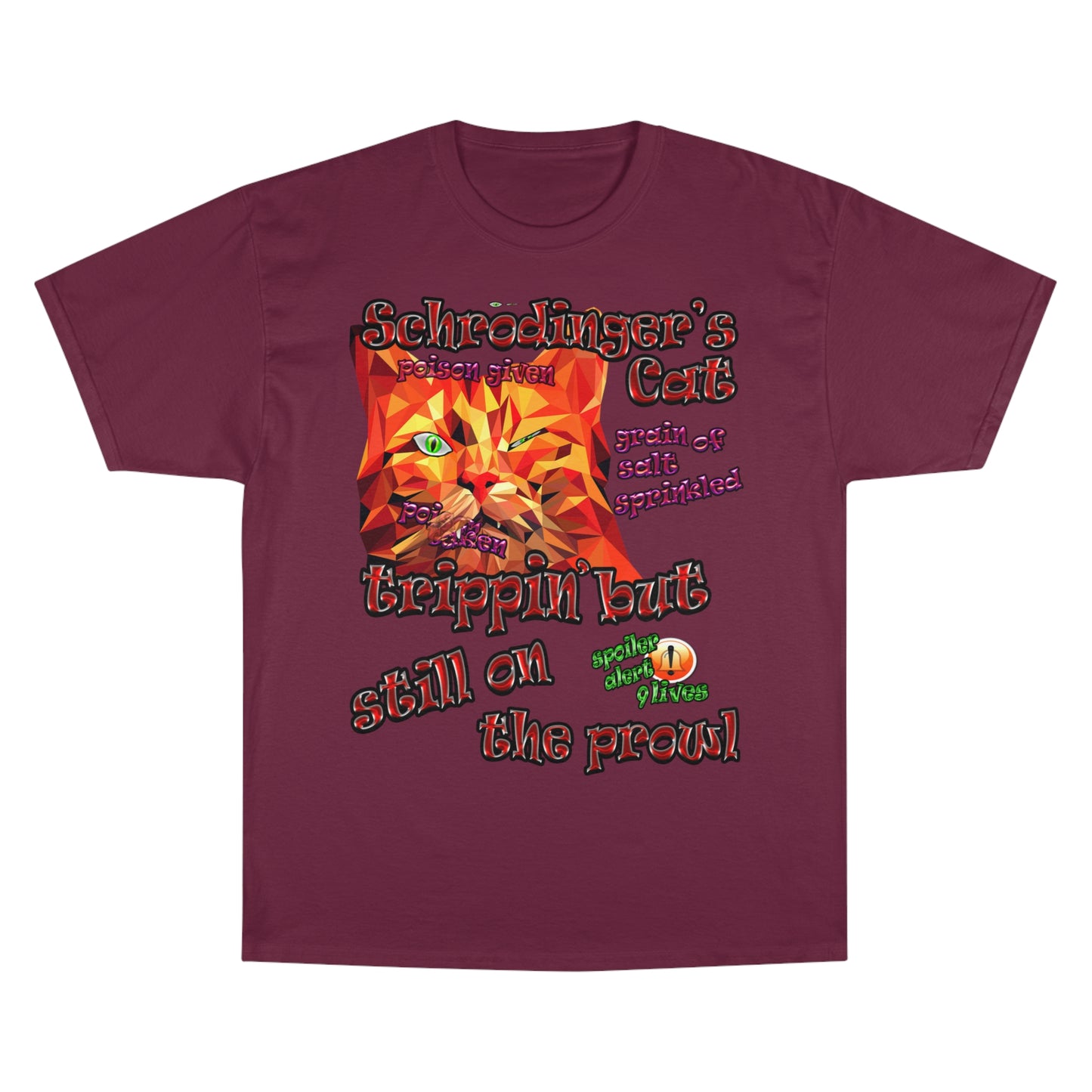schrodinger's cat - Champion T-Shirt