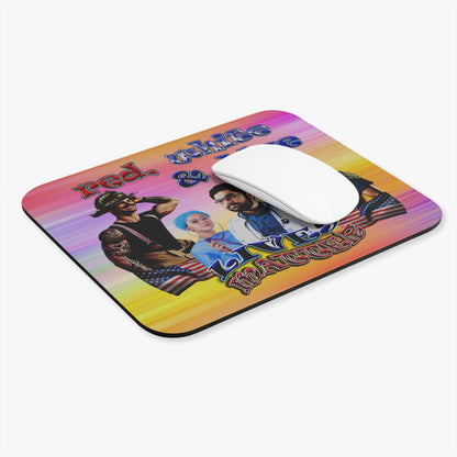 rw&b lives matter - Mouse Pad (Rectangle) (color blur)