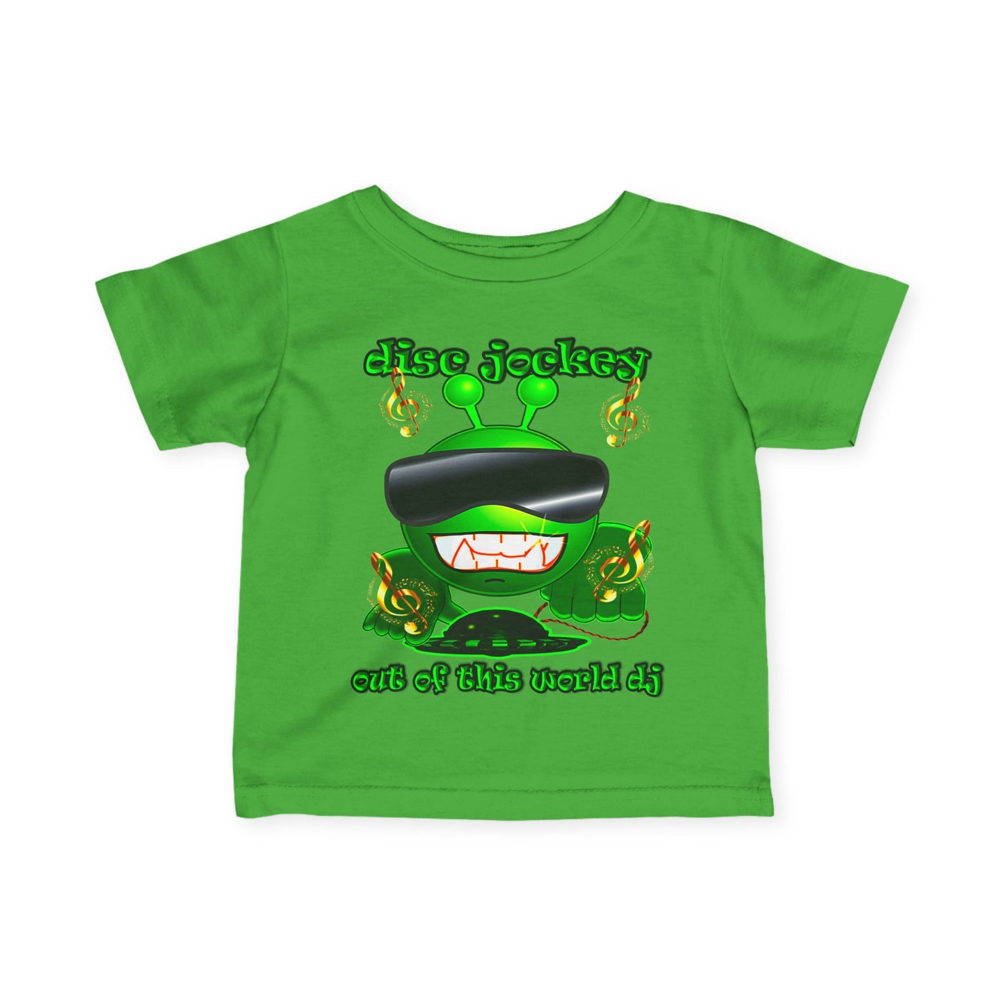 disc jockey - Infant Fine Jersey Tee