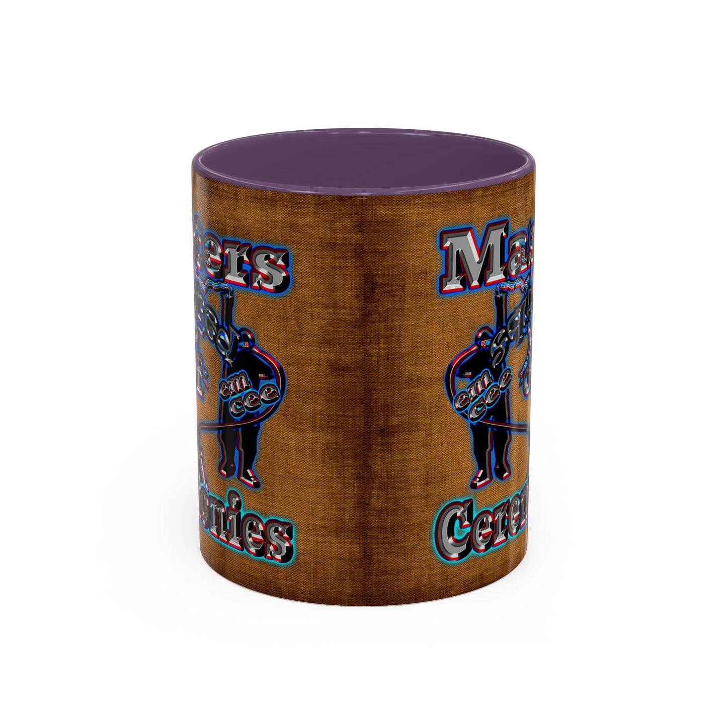 em cee squared - Accent Mug (brown papyrus)