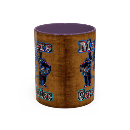 em cee squared - Accent Mug (brown papyrus)