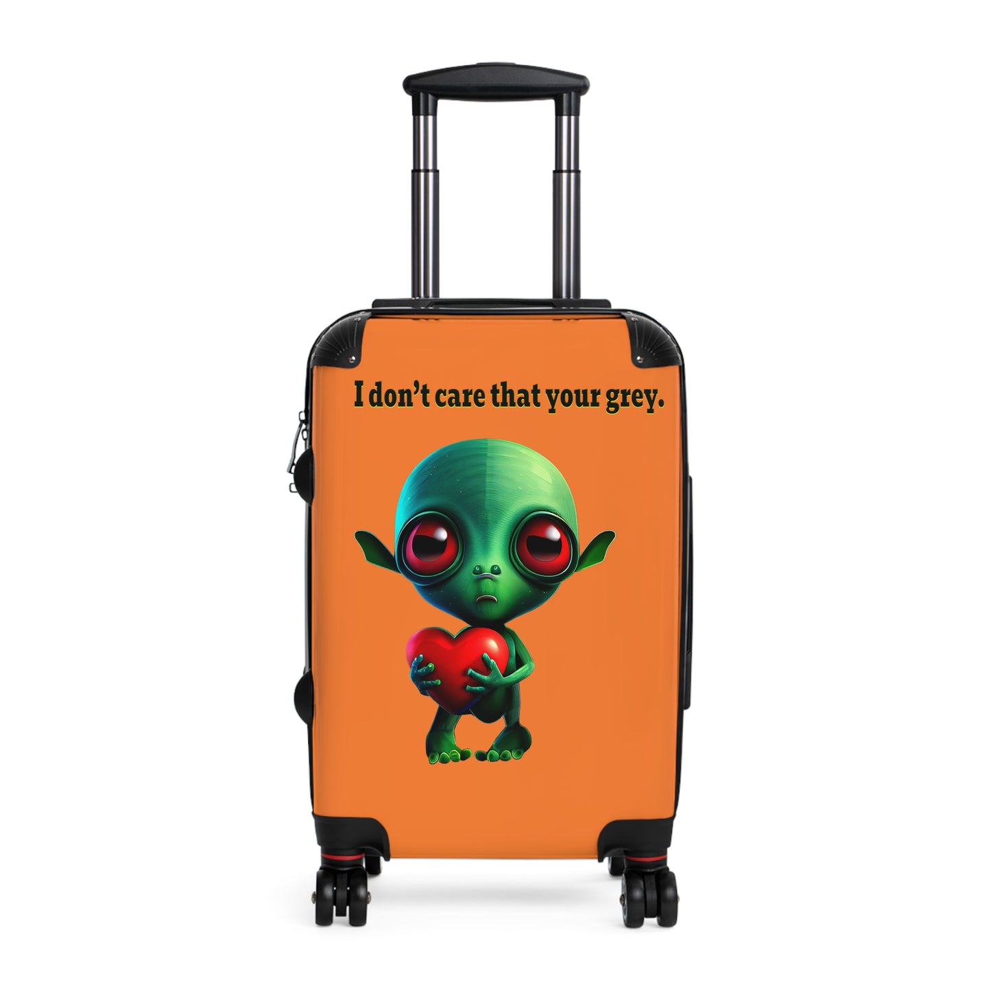 I don't care that your grey - Suitcase (crusta)