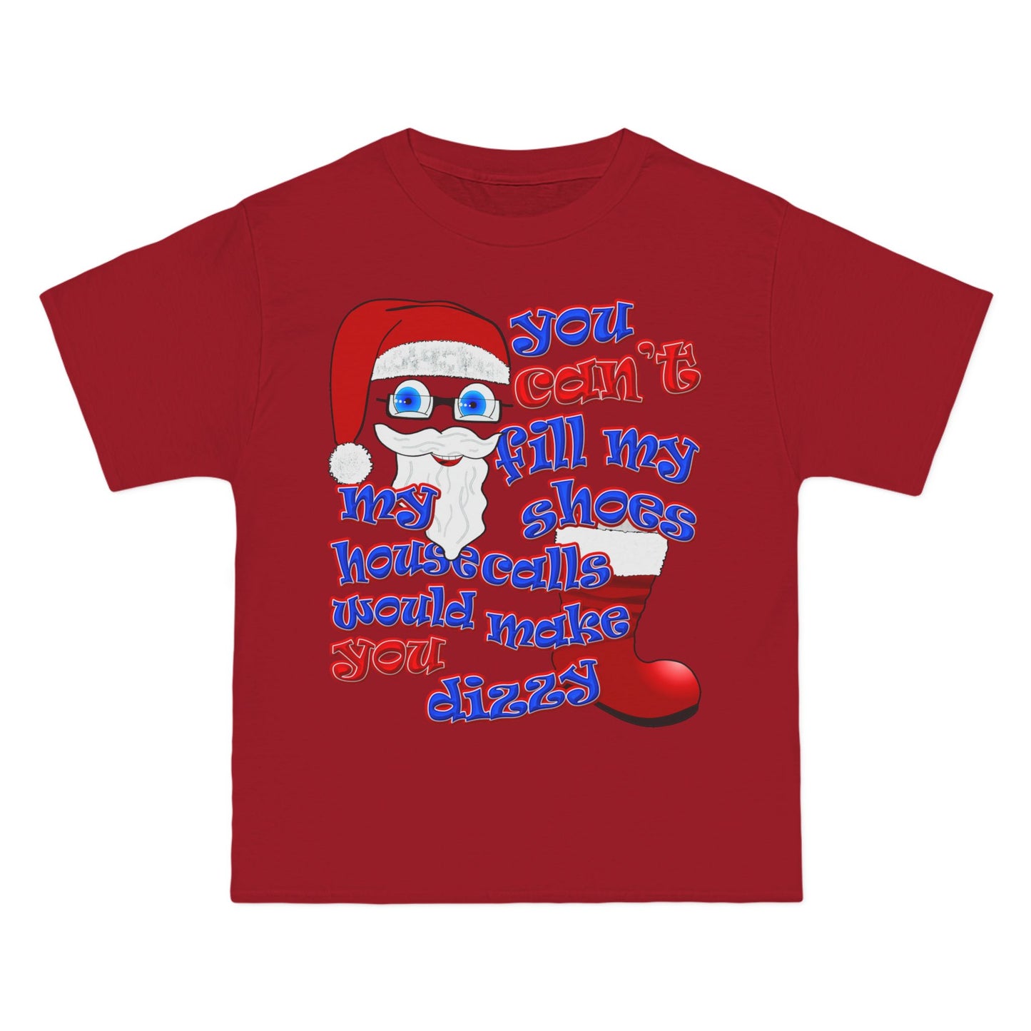 santa's shoes - Beefy-T®  Short-Sleeve T-Shirt