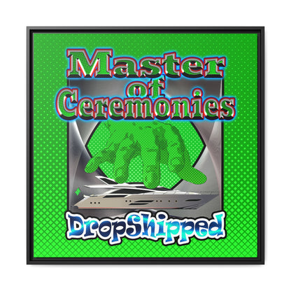 logo - framed canvas art (logo green)