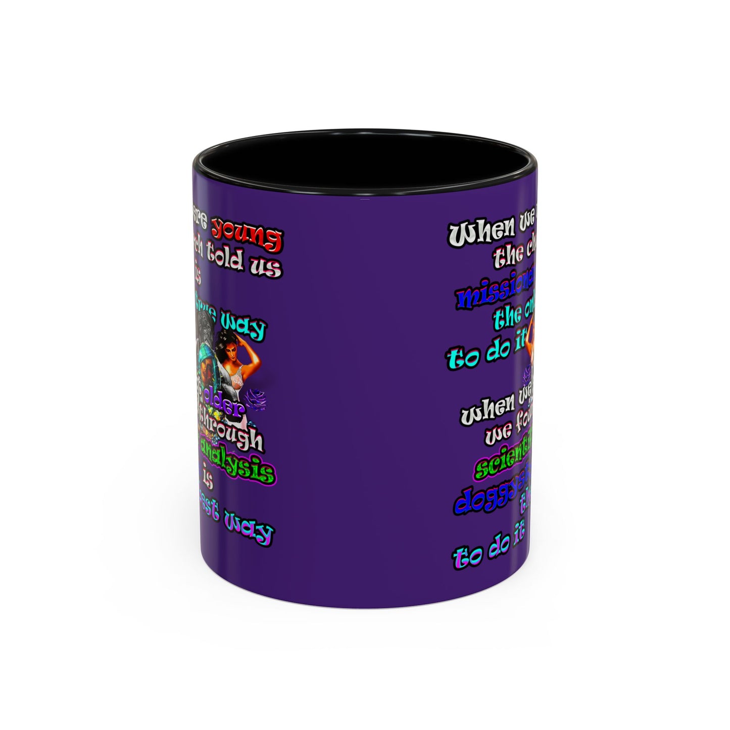doggystyle - Accent Mug (purple)