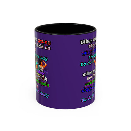 doggystyle - Accent Mug (purple)