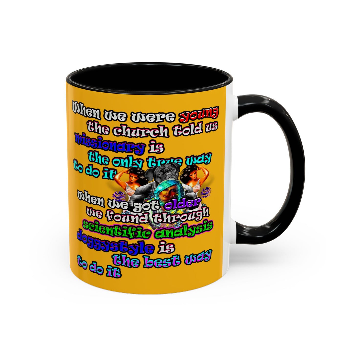 doggystyle - Accent Mug (yellow)