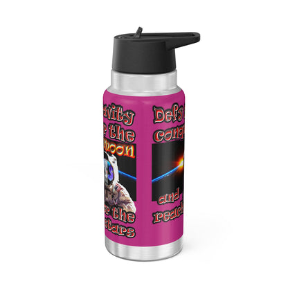 defy conquer reach - Gator Tumbler, 32oz (pink)