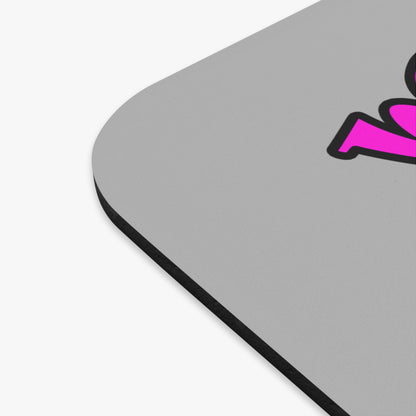 hoes b4 bros - Mouse Pad (Rectangle) (light grey)