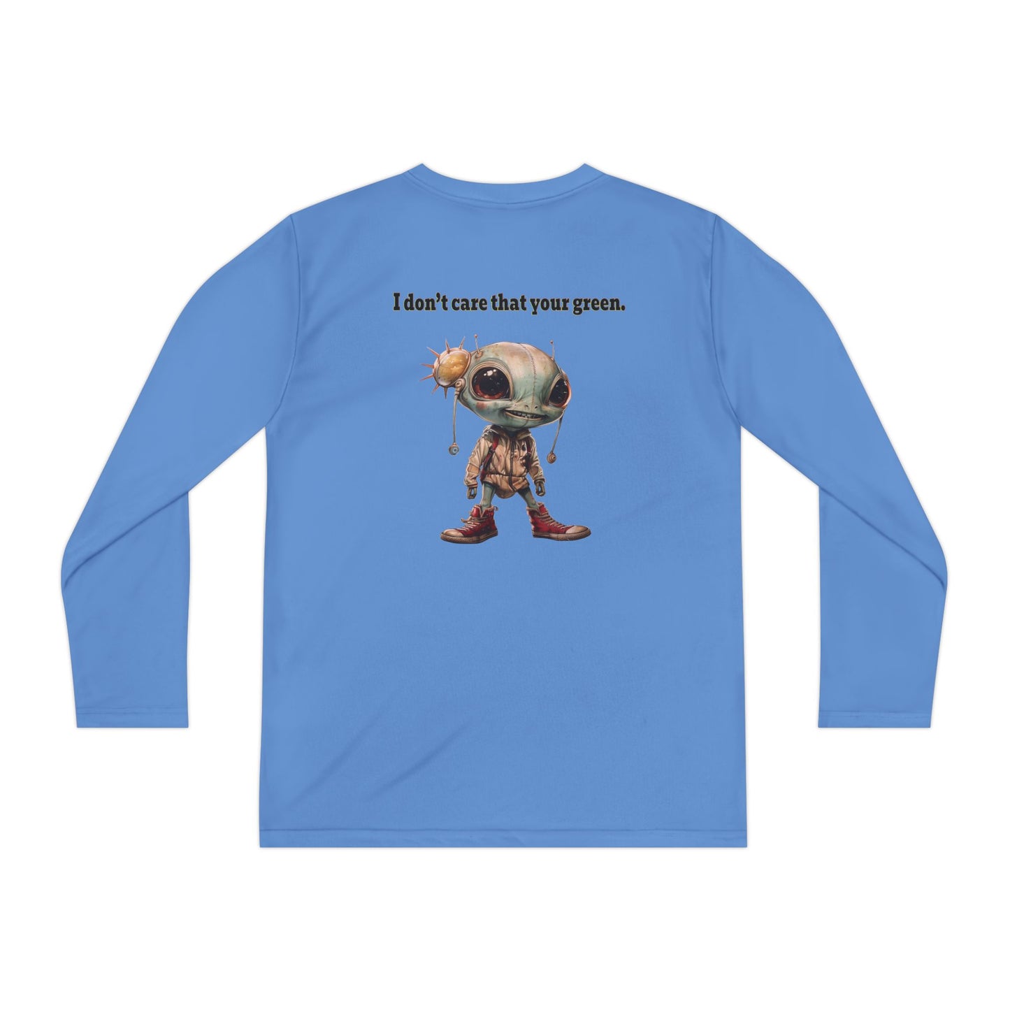 I don't care that your grey - Youth Long Sleeve Competitor Tee