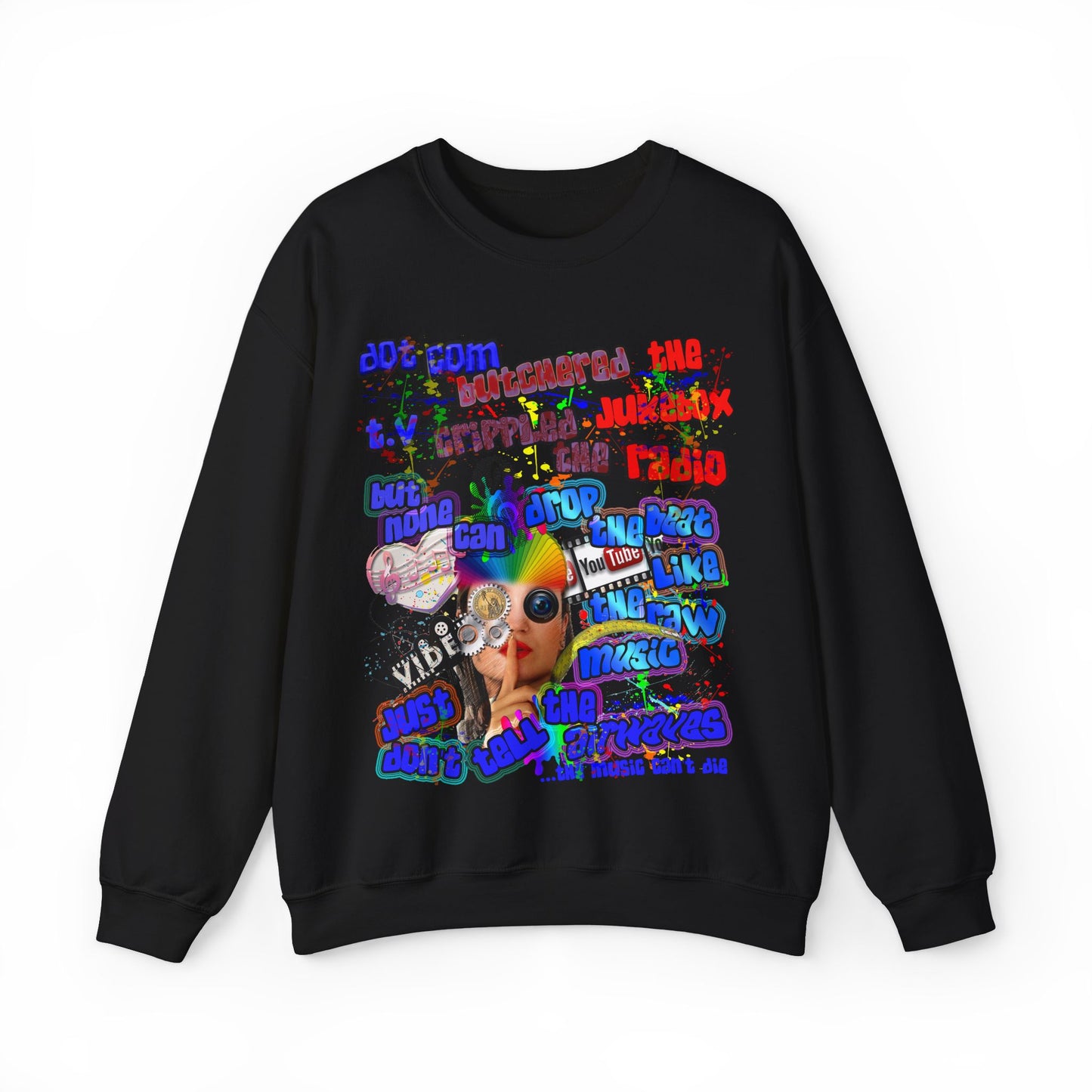 drop the beat - Unisex Heavy Blend™ Crewneck Sweatshirt