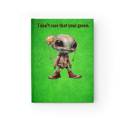 I don't care that your green - journal-blank (green turf)