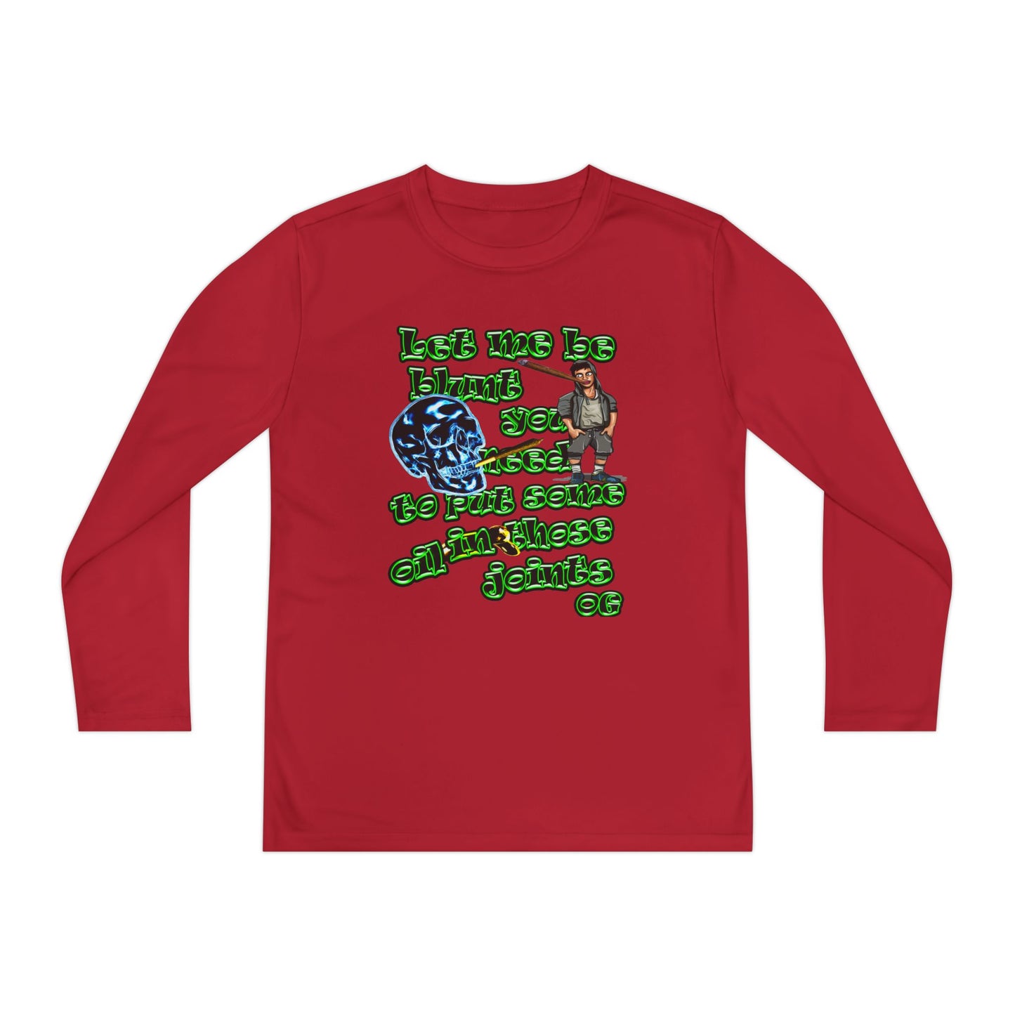 og - Youth Long Sleeve Competitor Tee