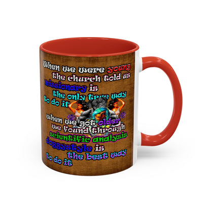 doggystyle - Accent Mug (brown papyrus)