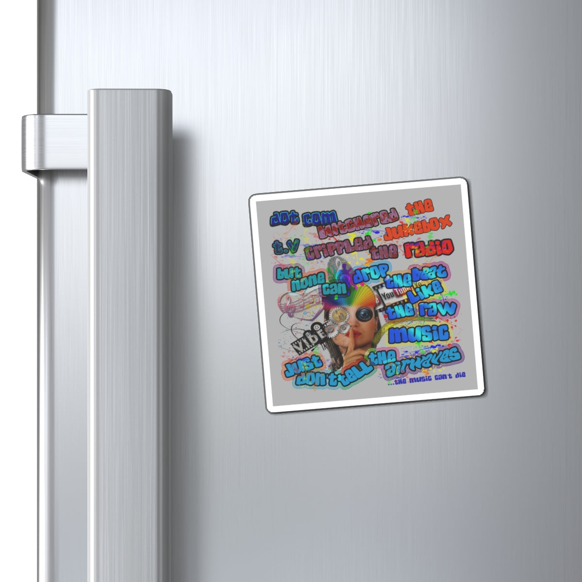 drop the beat - Magnets - (light grey)