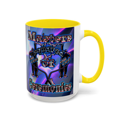 em cee squared - Accent Mug (grey-pink wave)