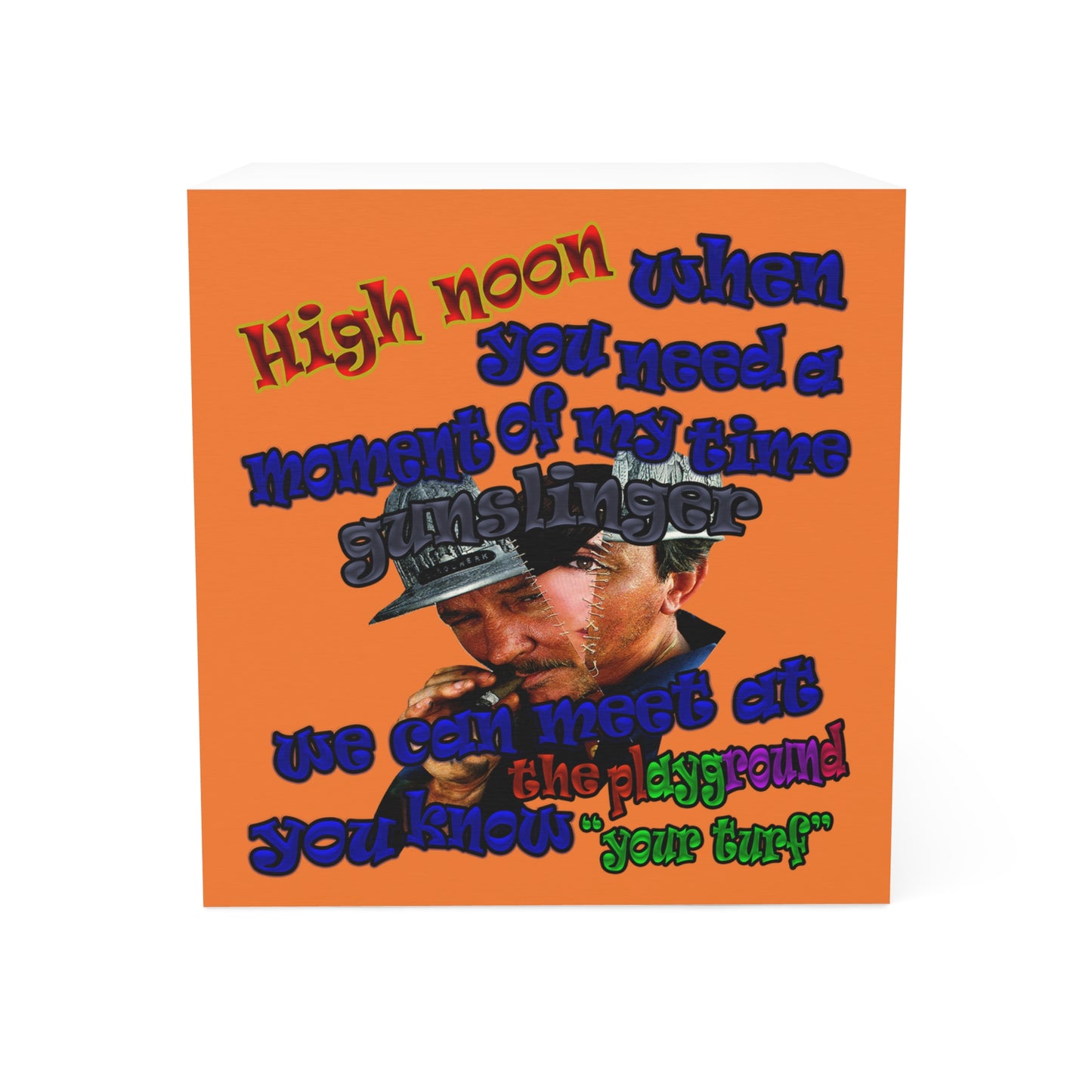 high noon - note cube (crusta)
