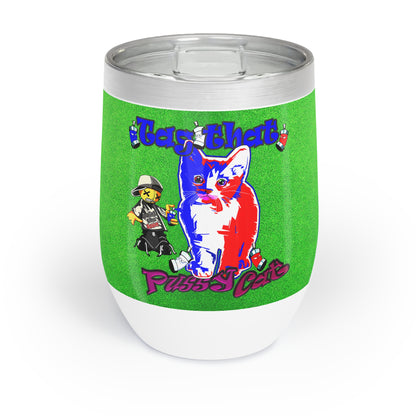 tag that - Chill Wine Tumbler (green turf)