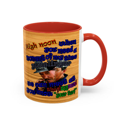 high noon - Accent Mug (butterscotch wood finish)