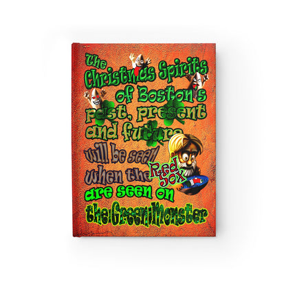 christmas spirits of boston - journal-blank (burnt orange)