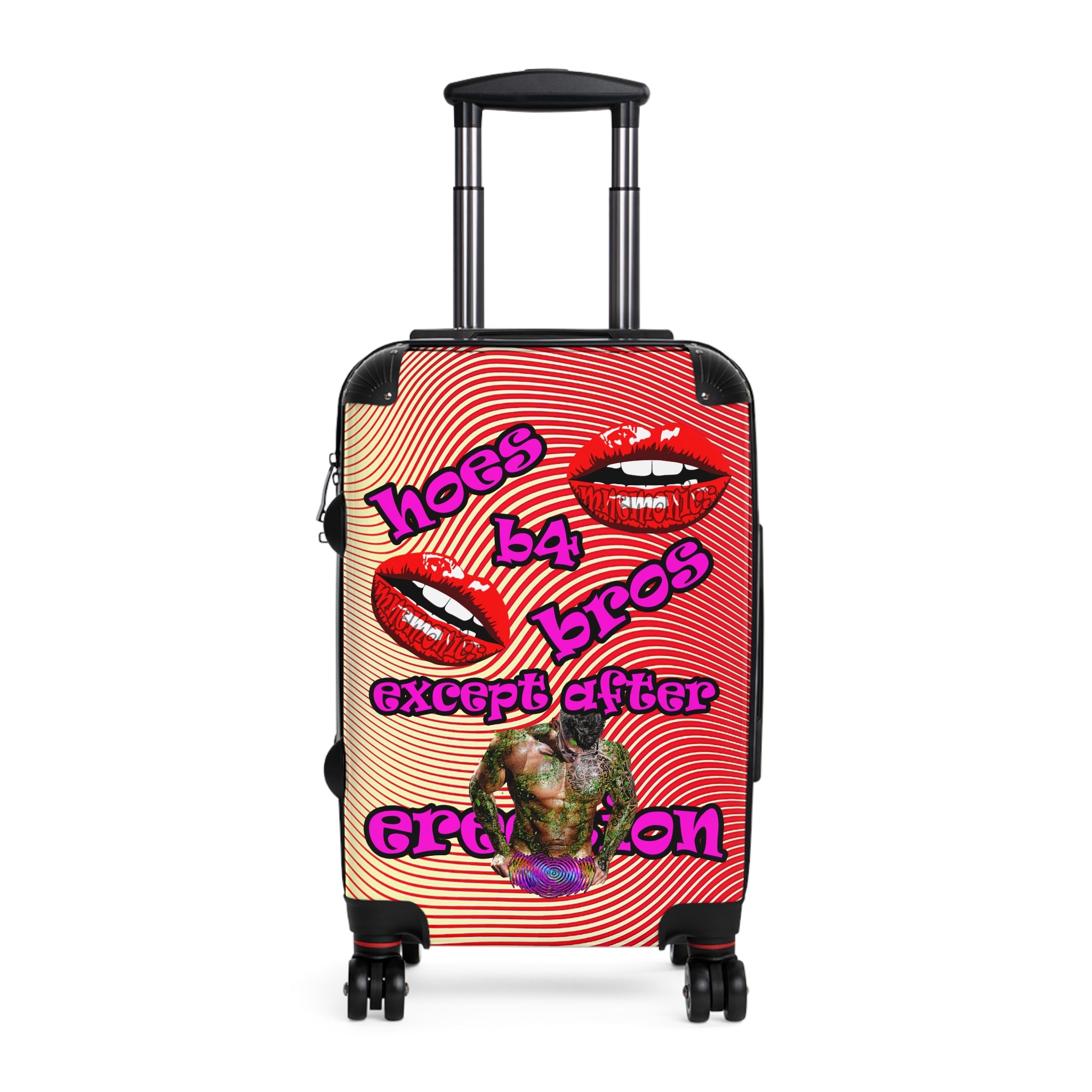 hoes b4 bros - Suitcase (yellow-orange wave)