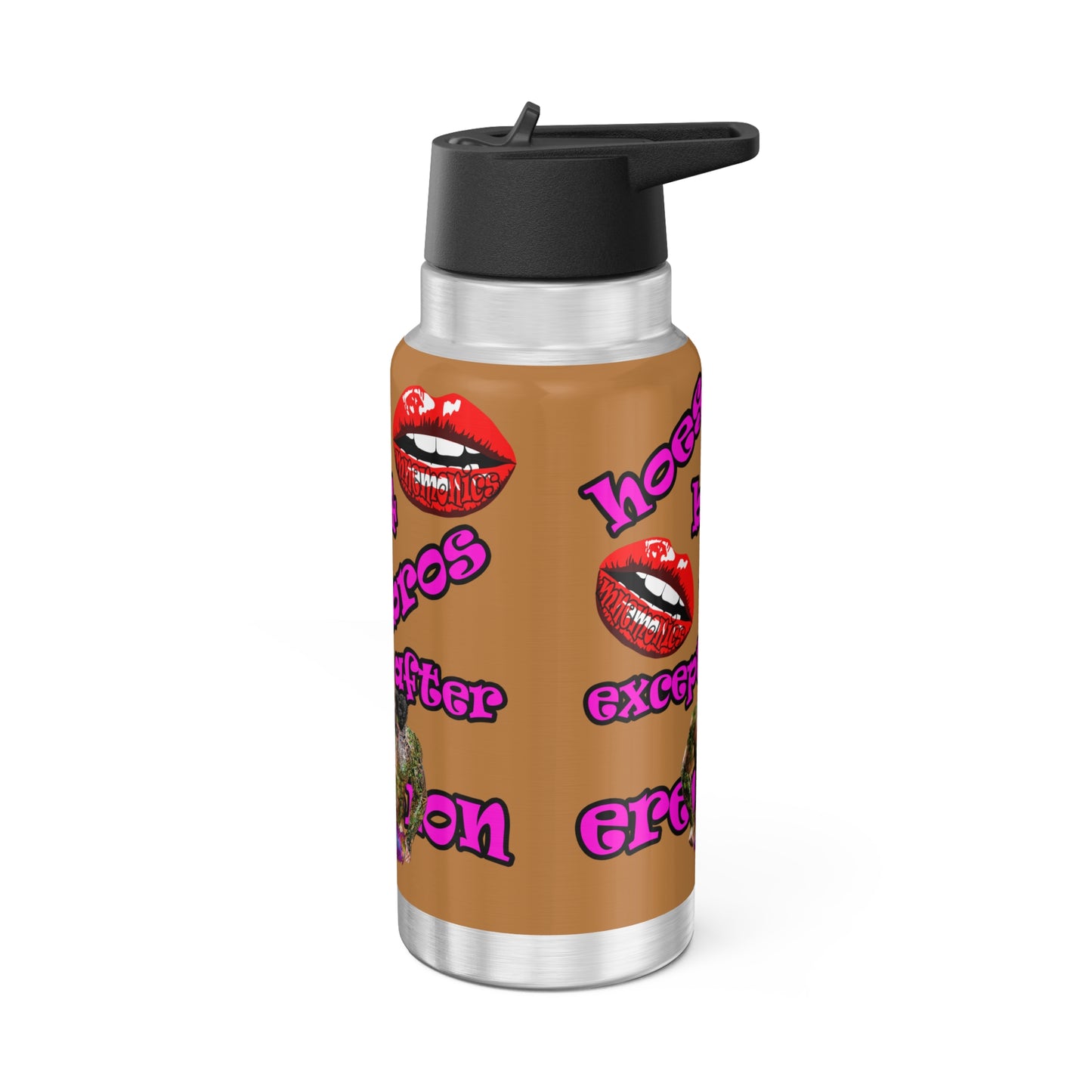 hoes b4 bros - Gator Tumbler, 32oz (light brown)