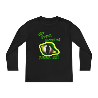 green monster - Youth Long Sleeve Competitor Tee