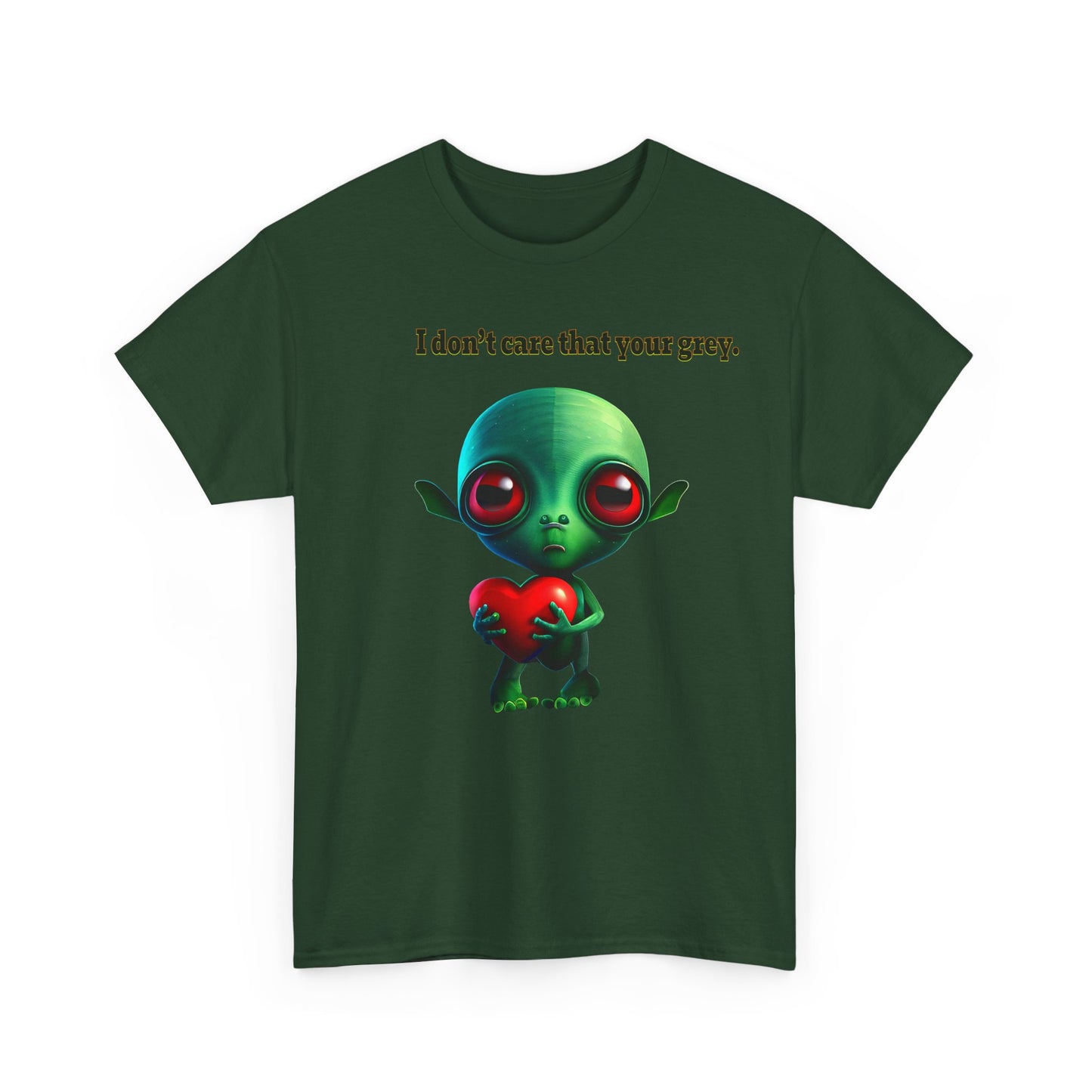 I don't care that your grey - Unisex Heavy Cotton Tee