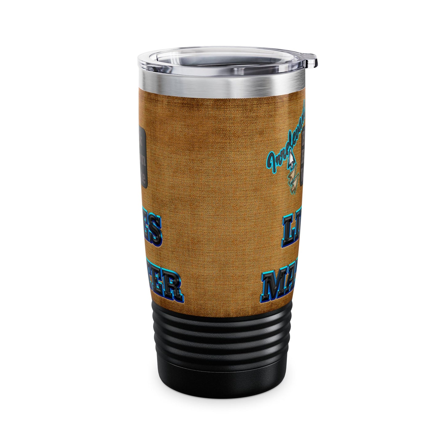 irrelevant - Ringneck Tumbler, 20oz (brown papyrus)