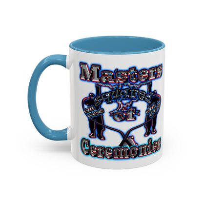 em cee squared - Accent Mug (white)