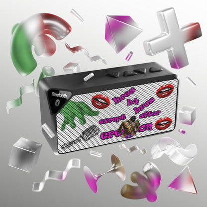hoes b4 bros - Jabba Bluetooth Speaker (white)