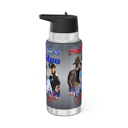 rw&b lives matter - Gator Tumbler, 32oz  (brushed nickel)