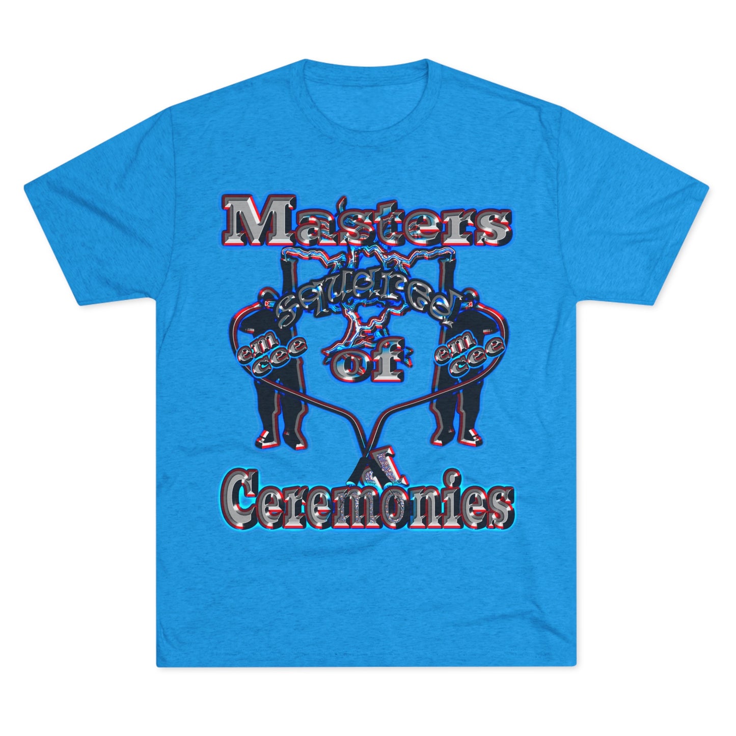 em cee squared - Unisex Tri-Blend Crew Tee