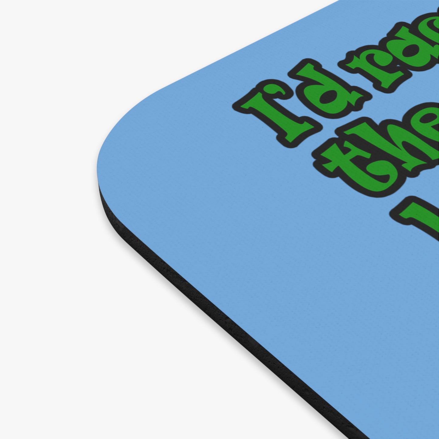 turtle race - Mouse Pad (Rectangle) (light blue)