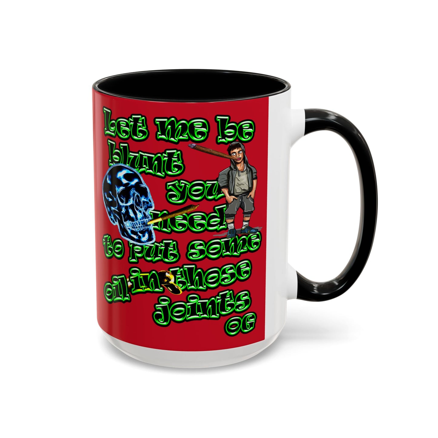 og - Accent Mug (dark red)