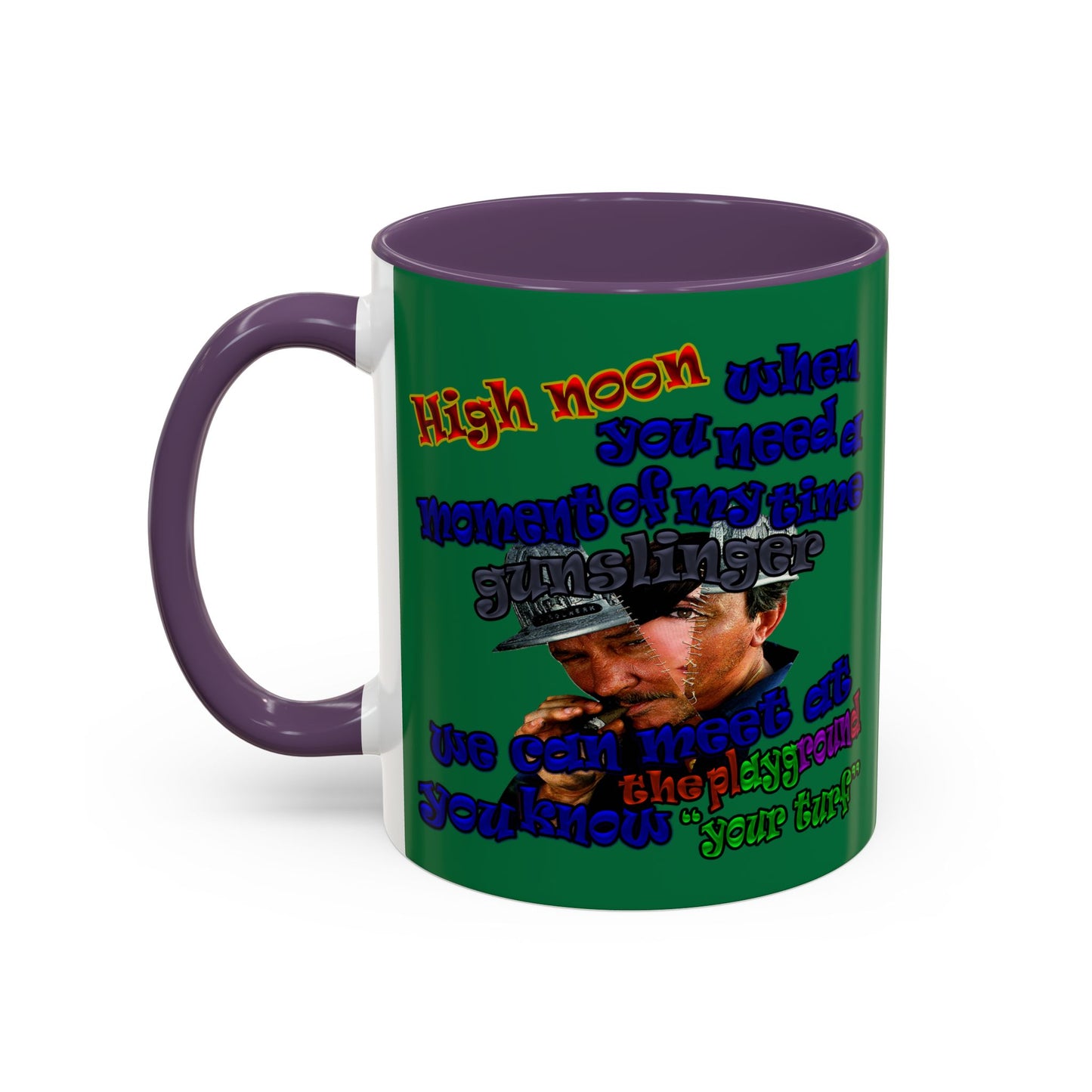 high noon - Accent Mug (dark green)