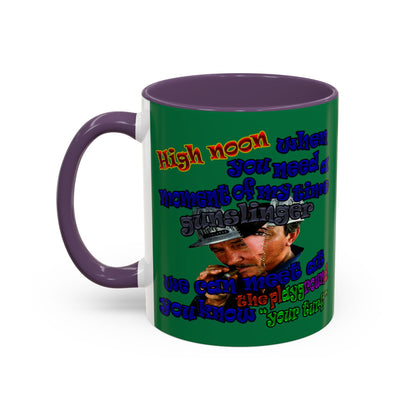 high noon - Accent Mug (dark green)