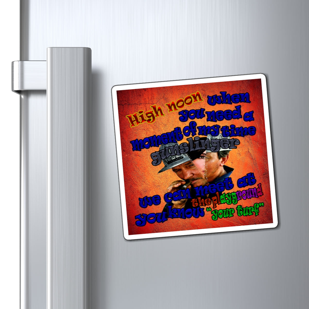high noon - Magnets - (burnt orange)