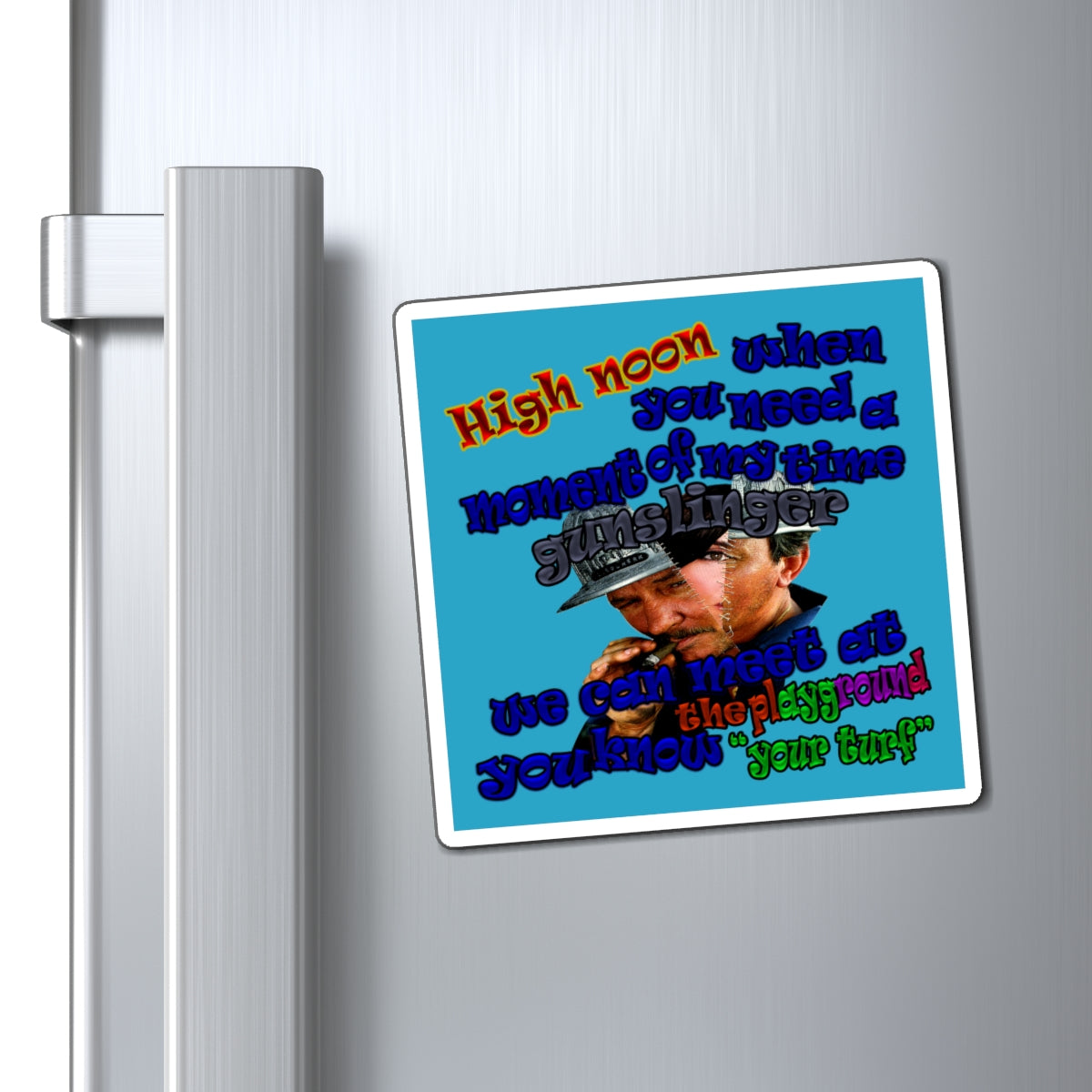 high noon - Magnets - (turquoise)